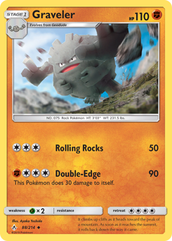 Graveler — Unbroken Bonds 88/214