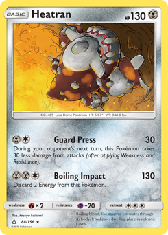 Heatran — Ultra Prism 88/156