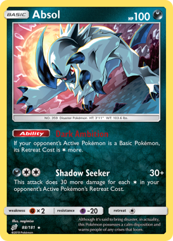 Absol — Team Up 88/181