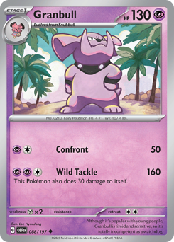 Granbull — Obsidian Flames 88/197