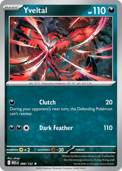Yveltal — Mega Evolution 88/132