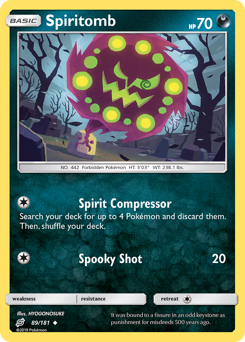 Spiritomb — Team Up 89/181