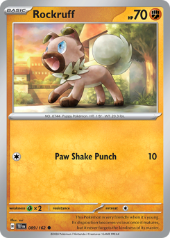 Rockruff — Temporal Forces 89/162