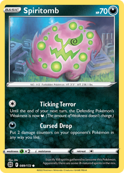Spiritomb — Brilliant Stars 89/172