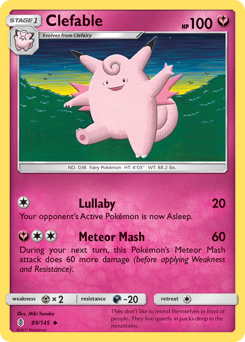 Clefable — Guardians Rising 89/145