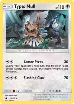 Type: Null — Crimson Invasion 89/111