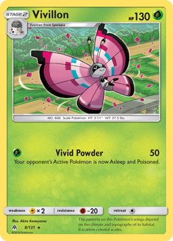 Vivillon — Forbidden Light 8/131