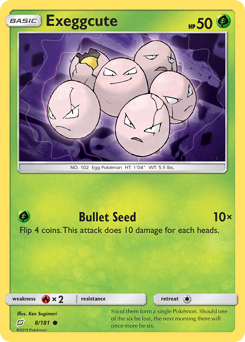 Exeggcute — Team Up 8/181