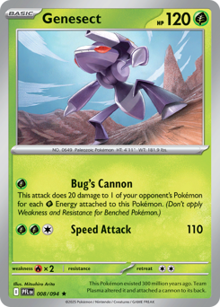 Genesect — Phantasmal Flames 8/94