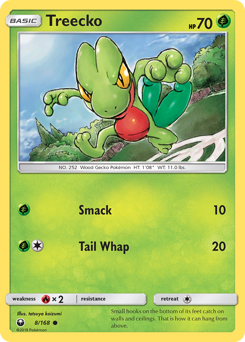 Treecko — Celestial Storm 8/168