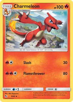 Charmeleon — Hidden Fates 8/68