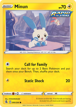 Minun — Fusion Strike 90/264