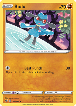 Riolu — Vivid Voltage 90/185