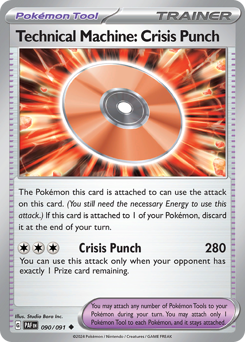 Technical Machine: Crisis Punch — Paldean Fates 90/91