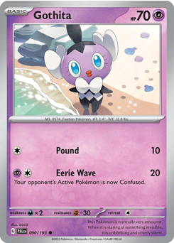 Gothita — Paldea Evolved 90/193