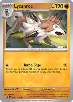 Lycanroc — Temporal Forces 90/162