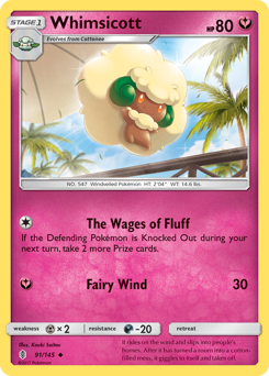 Whimsicott — Guardians Rising 91/145