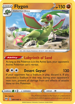 Flygon — Darkness Ablaze 91/189