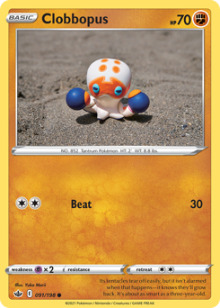 Clobbopus — Chilling Reign 91/198