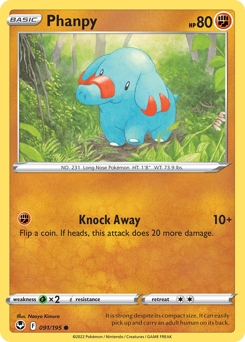 Phanpy — Silver Tempest 91/195