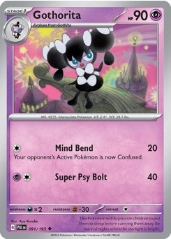Gothorita — Paldea Evolved 91/193