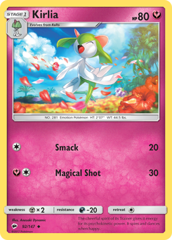Kirlia — Burning Shadows 92/147
