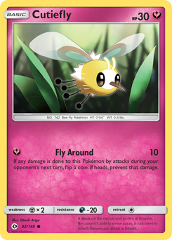 Cutiefly — Sun & Moon 92/149
