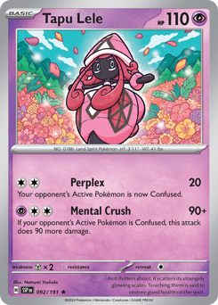 Tapu Lele — Surging Sparks 92/191