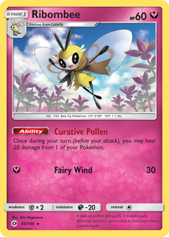 Ribombee — Sun & Moon 93/149