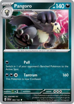Pangoro — Stellar Crown 93/142