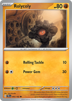 Rolycoly — Temporal Forces 93/162
