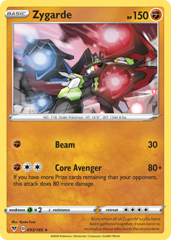 Zygarde — Vivid Voltage 93/185
