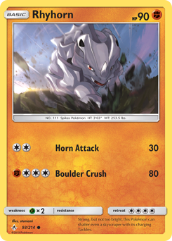 Rhyhorn — Unbroken Bonds 93/214
