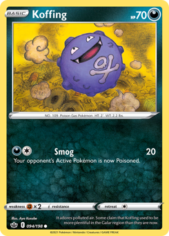 Koffing — Chilling Reign 94/198