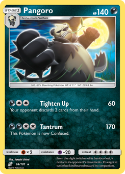 Pangoro — Team Up 94/181