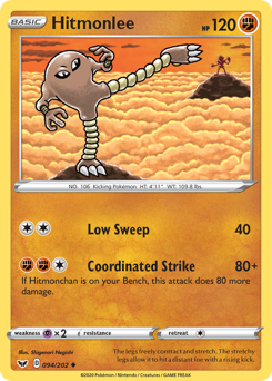 Hitmonlee — Sword & Shield 94/202