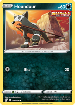 Houndour — Battle Styles 95/163