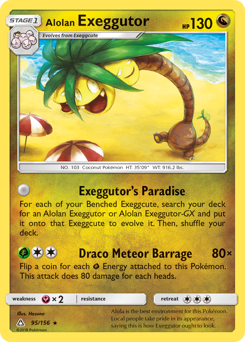 Alolan Exeggutor — Ultra Prism 95/156