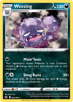 Weezing — Chilling Reign 95/198