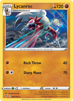 Lycanroc — Vivid Voltage 95/185