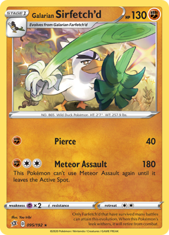 Galarian Sirfetch'd — Rebel Clash 95/192