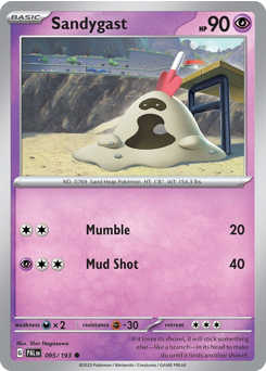 Sandygast — Paldea Evolved 95/193
