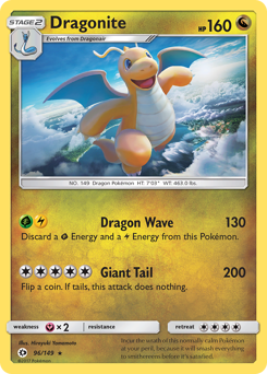 Dragonite — Sun & Moon 96/149