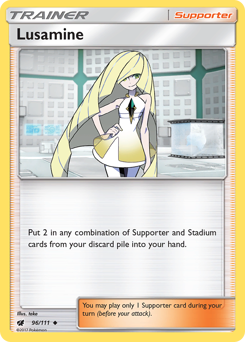 Lusamine — Crimson Invasion 96/111