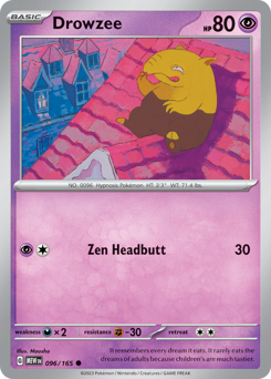 Drowzee — 151 96/165
