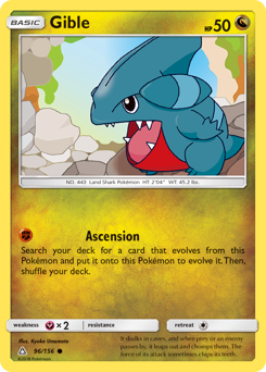 Gible — Ultra Prism 96/156