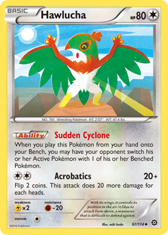 Hawlucha — Steam Siege 97/114