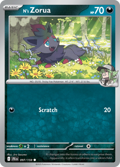 N's Zorua — Journey Together 97/159