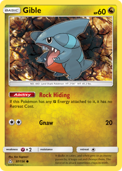 Gible — Ultra Prism 97/156