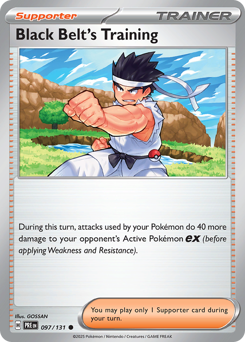 Black Belt's Training — Prismatic Evolutions 97/131